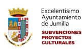Aprobada convocatoria para la concesin de 25.000 euros para subvenciones a proyectos culturales