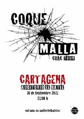 COQUE MALLA llega a Cartagena con su gira Crac Tour