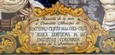 El Rvdo. Jos Mara Campos Pena inaugur un azulejo con los titulares de la Hermandad de la Vera-cruz en el cementerio de San Antonio Ilipense