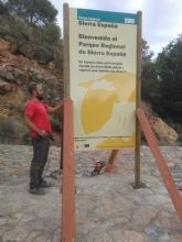 Mejoran la senalizacin del Parque Regional de Sierra Espuna y el Paisaje Protegido de los Barrancos de Gebas