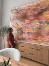 La artista murciana Pepa Sanz inaugura Studio MABAKE junto a la Catedral de Murcia