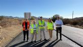 Avanzan las obras de mejora de la carretera que une Mazarr�n con Lorca con una inversi�n superior a 1,2 millones