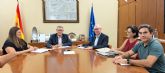 La CHS analiza con el Ayuntamiento de Murcia y EMUASA diversos expedientes en curso