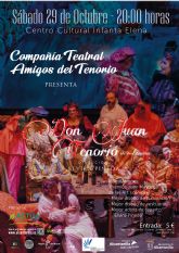 Vuelve Don Juan Tenorio al Centro Cultural Infanta Elena de Alcantarilla por la festividad de Todos los Santos