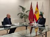 El alcalde de Villanueva se rene con el presidente de la Regin de Murcia para avanzar en importantes compromisos para el municipio