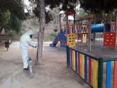 El Ayuntamiento de �guilas refuerza la prevenci�n y el control de la procesionaria del pino en los centros educativos del municipio