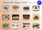 Listado de ganadores del sorteo de la ruta de la tapa de las fiestas del Milagro