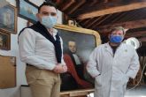 El taller Municipal de Restauración recupera el retrato del médico cartagenero Benigno Risueño de Amador