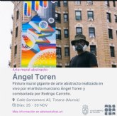 La Asociación Blanco Diáfano inaugura el 2 de diciembre el mural del artista Ángel Toren
