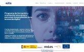 Red.es comienza sus programas formativos en competencias digitales para población desempleada