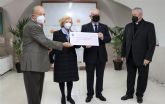 El Cabildo Superior de Cofradas de Murcia entrega 10.376 euros a Jess Abandonado