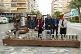 El Ayuntamiento de Murcia y La Fundacin la Caixa convierten la Avenida de la Libertad en un museo a cielo abierto