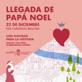 Ma&ntilde;ana llega Papá Noel con un gran espectáculo infantil dise&ntilde;ado para Murcia  en la Plaza del Cardenal Belluga
