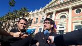 IU-Verdes apoya la propuesta de presentar la moción de censura como medida urgente de regeneración democrática en el Ayuntamiento de Murcia