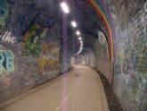El antiguo tnel ferroviario transformado en un encantador paseo gracias a la instalacin del mural histrico ms grande de Escocia