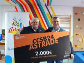 El Congreso Costa C�lida Regi�n de Murcia Sport Business dona su taquilla solidaria a la Asociaci�n Astrade