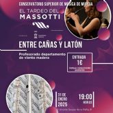 Los profesores del departamento de Viento Madera del Conservatorio Superior de Msica de Murcia protagonizan el cuarto Tardeo del Massotti con 'Entre cañas y latn'