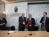 Un acuerdo entre la Comunidad y BMN-CajaMurcia permite por primera vez el anticipo de subvenciones a las empresas de la Regin