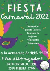 Puerto Lumbreras celebrará un carnaval infantil en el Centro Cívico Cultural