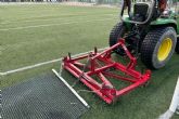 Deportes pone en marcha los trabajos de mejora de cerca de una treintena de instalaciones de csped artificial