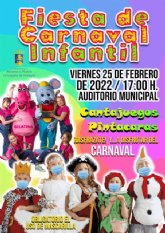 �Ven y disfr�zate en la fiesta de Carnaval infantil de este viernes!