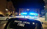 Agentes de la Policía Local de Totana y de Lorca detienen a una persona en una actuación conjunta tras una persecución