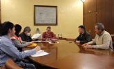 Urrea mantiene una reunión de trabajo con la Comunidad de Regantes de Lorca