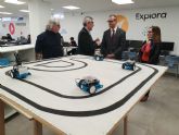 El consejero de Educacin visita la nueva 'Hiperaula del Futuro' del IES Ramn y Cajal de Murcia