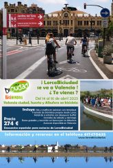Viaje a Valencia con Lorcabiciudad ?te vienes?