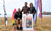 Deporte e inclusión se darán cita este fin de semana en Mazarrón durante la Copa de España de Parasurfing