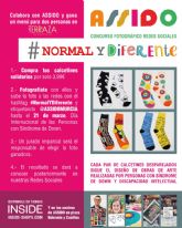 ASSIDO normaliza nuestras diferencias con un concurso fotogrfico de calcetines desparejados