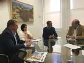 CEBAG califica de 'provechosa' la reunión sus directivos con el alcalde de Totana y varios miembros del equipo de gobierno