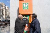 Reponen el desfibrilador de la calle Jara