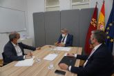 El consejero de Empleo destaca 'la buena salud de las cooperativas de la Regin de Murcia' en su reunin con el presidente de Ucomur
