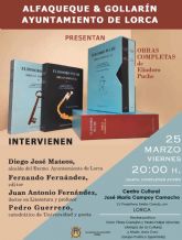 El Centro Cultural de la ciudad acogerá, este próximo viernes, la presentación de las 'Obras Completas' del poeta lorquino Eliodoro Puche