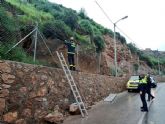 La concejalía de Emergencias y Protección Civil de Lorca establece un servicio extraordinario de retén ante el aviso amarillo por lluvias para mañana miércoles en el municipio