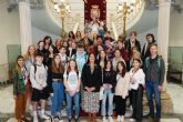 Más de un centenar de alumnos de Erasmus+ visitan el Palacio Consistorial