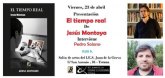 Mañana se presenta el libro “El tiempo real” de Jesús Montoya