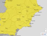 Meteorología mantiene el aviso de lluvia hasta 20 litros por metro cuadrado en una hora y tormentas para hoy