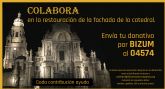 Colabora con la restauracin de la fachada de la catedral