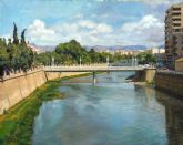 El pintor Fidel Molina expone sus ltimas creaciones en el Aula de Cultura de la Fundacin Cajamurcia en Madrid