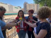 El PSOE advierte de que con vallas, fotos y luces no se recupera el patrimonio histrico