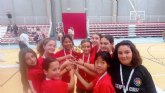 El equipo Alevn Femenino de Ftbol Sala del CEIP La Cruz se proclama campen Regional Escolar