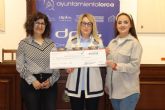 La Asociacin Lorquina de Enfermos de Parkinson (ASLEP) recibe 2.872 euros recaudados en la 13 edicin de la carrera solidaria 'CorrexLorca'