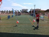 Gran representación de los 15 escolares de Totana que participaron en la Final Regional de Orientación de Deporte Escolar