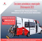 Cruz Roja en Lorca pone a disposición de su población medios humanos y materiales para poder ejercer el derecho al voto