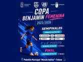 Totana acoge los días 6 y 7 de junio la Copa de Fútbol Sala Femenina, en categoría Benjamín, en el Pabellón de Deportes 