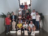 Recepción municipal al equipo de fútbol sala Los Vikingos de AFEMCE, ganador de la Liga Pro-Salud Mental