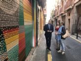 Los murcianos podrn colaborar este fin de semana en la mejora esttica de fachadas de edificios y persianas de comercios del barrio de Santa Eulalia