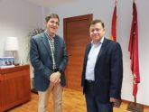 Villegas recibe al nuevo director del Instituto Murciano de Investigacin Biosanitaria de la Regin de Murcia